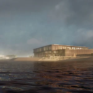 Trung tâm Di sản Thế giới Biển Wadden, Hà Lan, của Dorte Mandrup