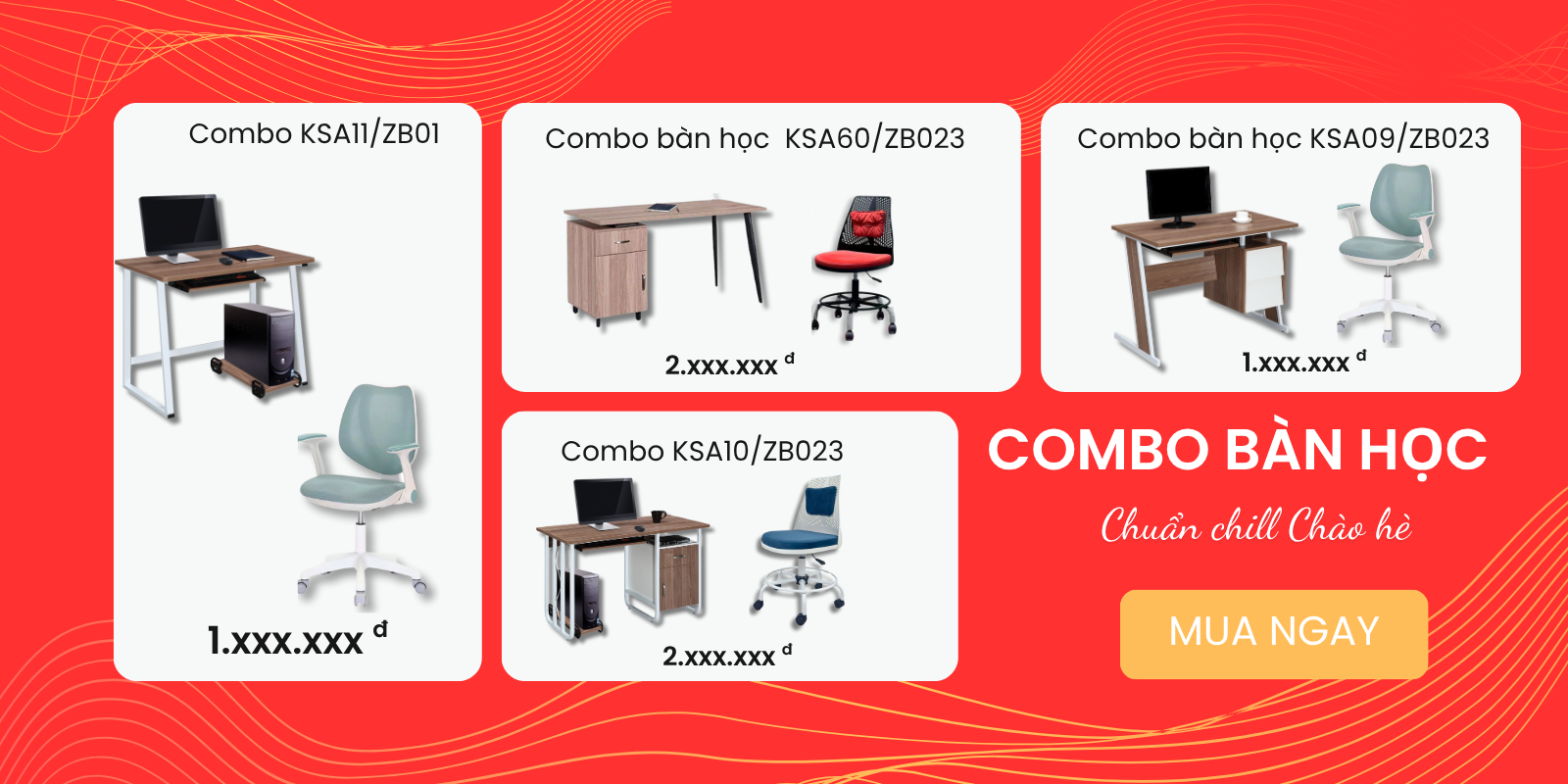 combo chào hè