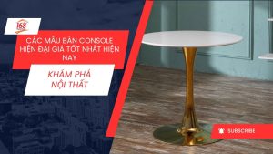 mẫu bàn console hiện đại