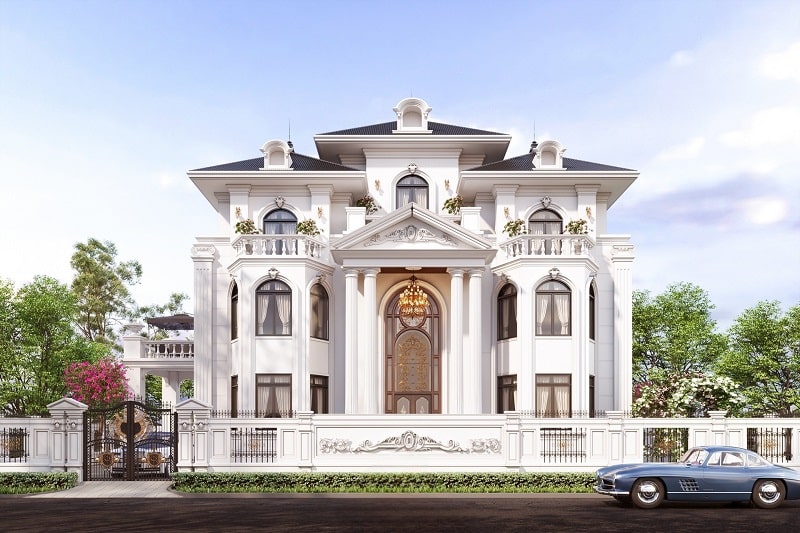 Mẫu nhà nội thất tân cổ điển
