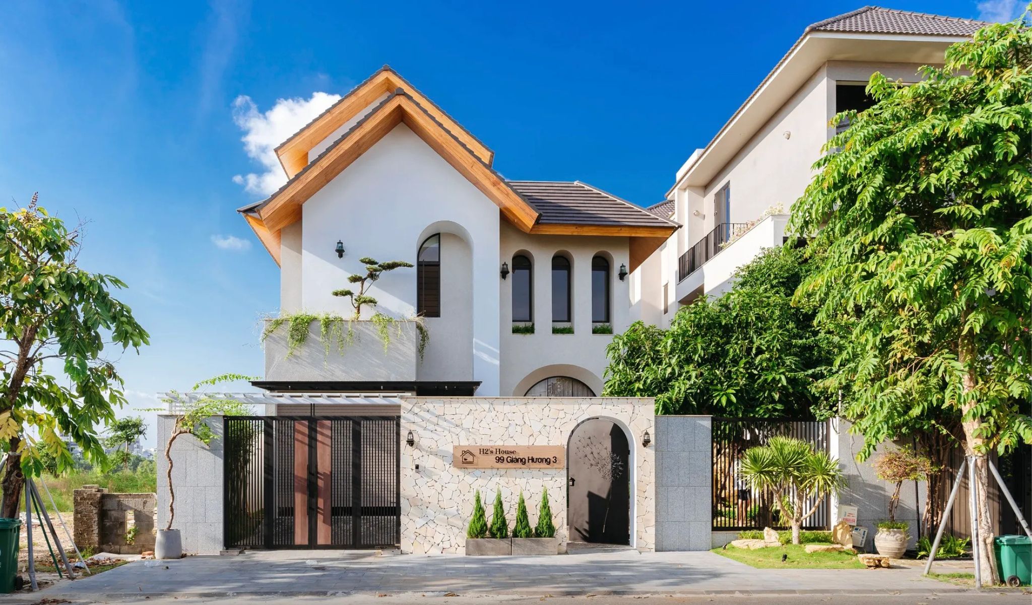 Phong cách nhà phố địa trúng