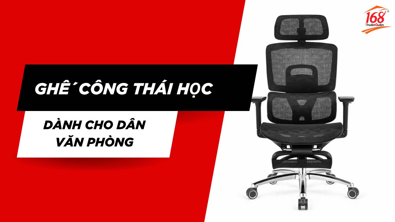 Ghế công thái học cho dân văn phòng