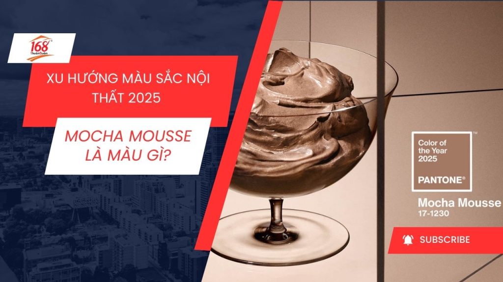 xu hướng màu sắc nội thất 2025