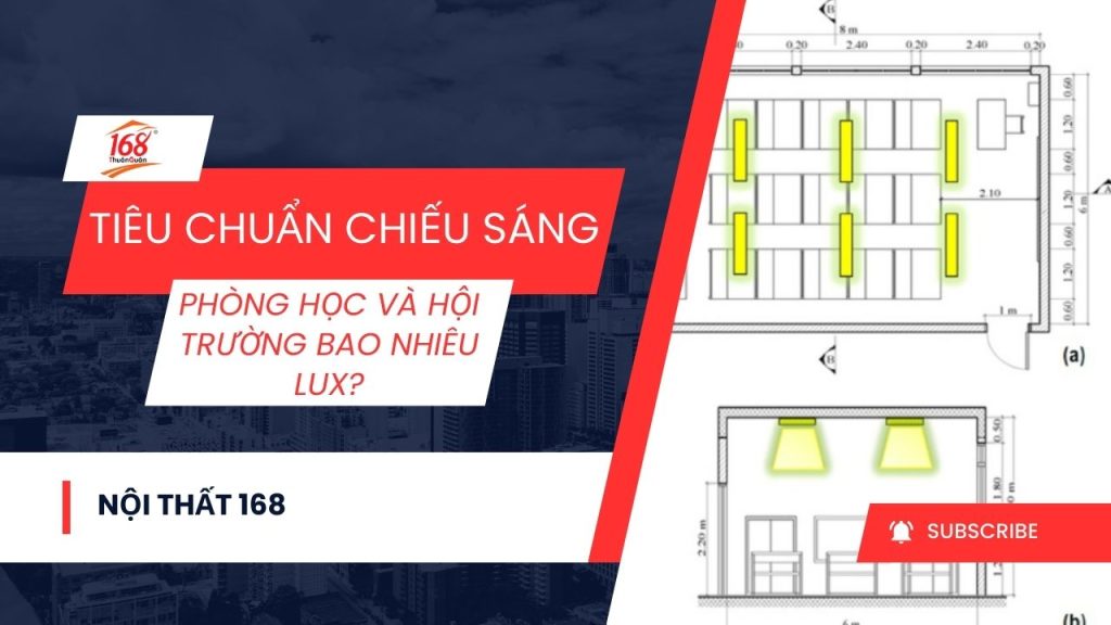 Tiêu chuẩn chiếu sáng phòng học