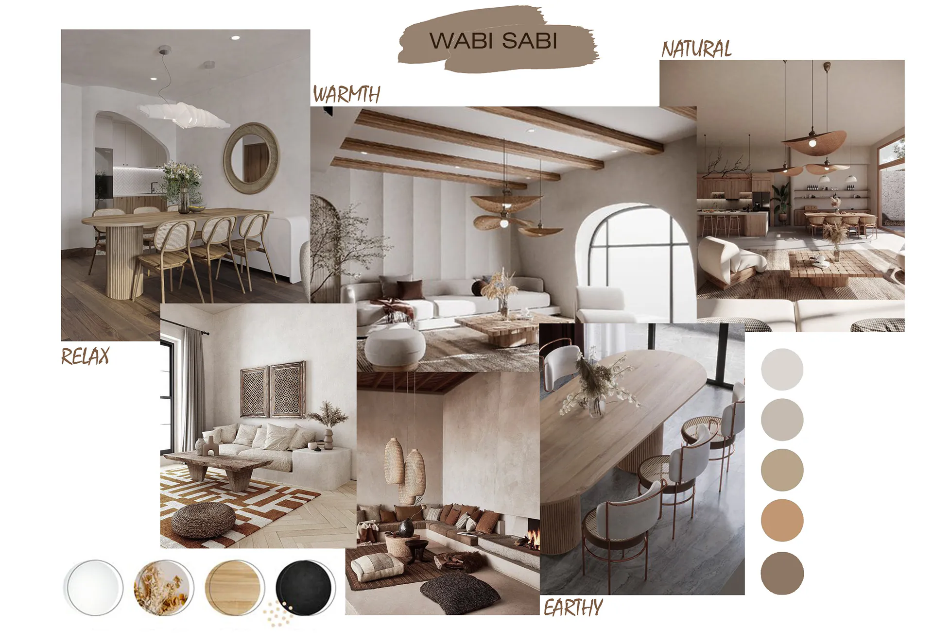 phong cách wabi sabi 
