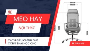 Cách chỉnh độ nghiêng và ngả lưng ghế