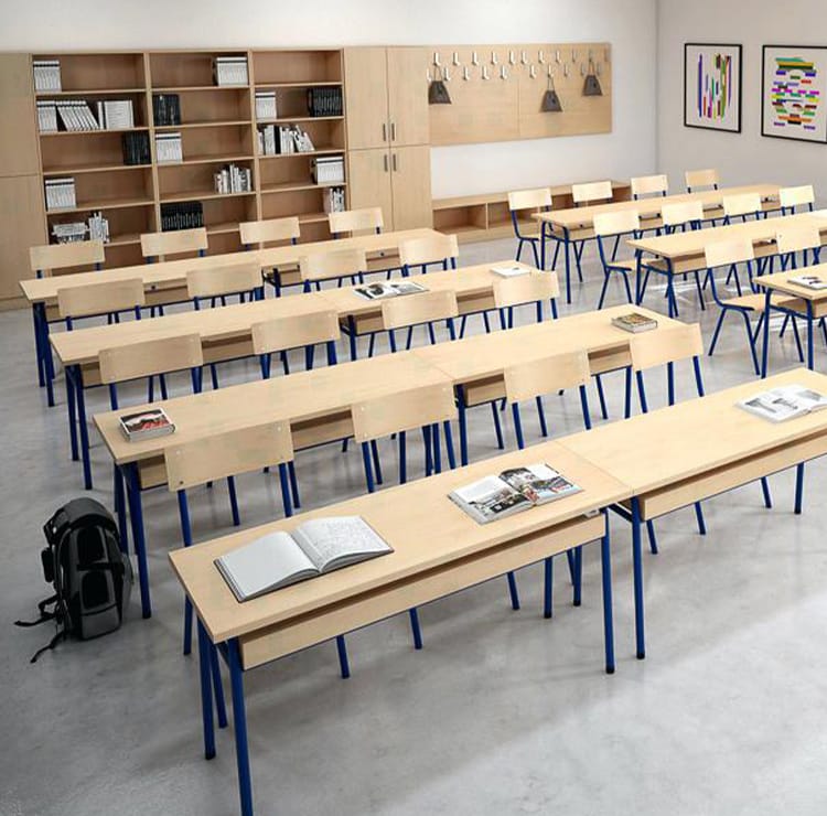 secondary school desks and chairs