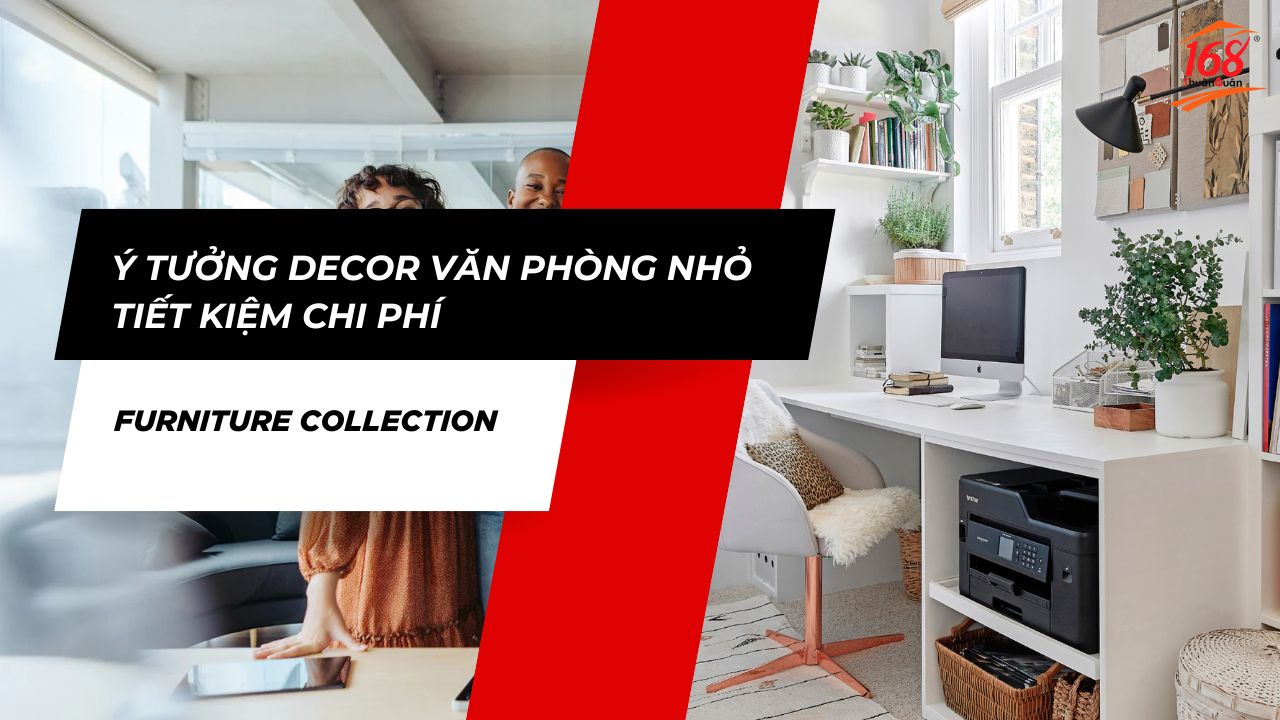 ý tưởng decor văn phòng nhỏ tiết kiệm chi phí