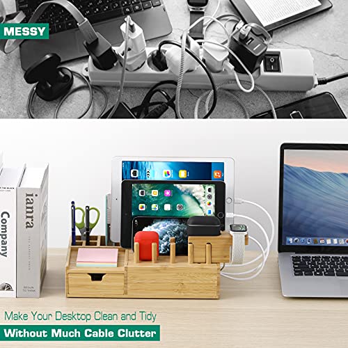desk charging station tidy