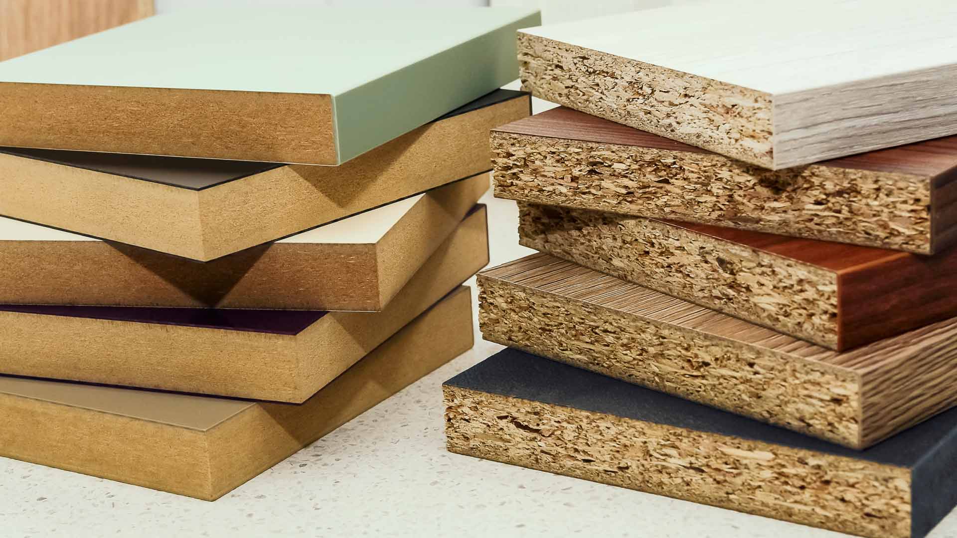 so sánh ván dăm và MDF