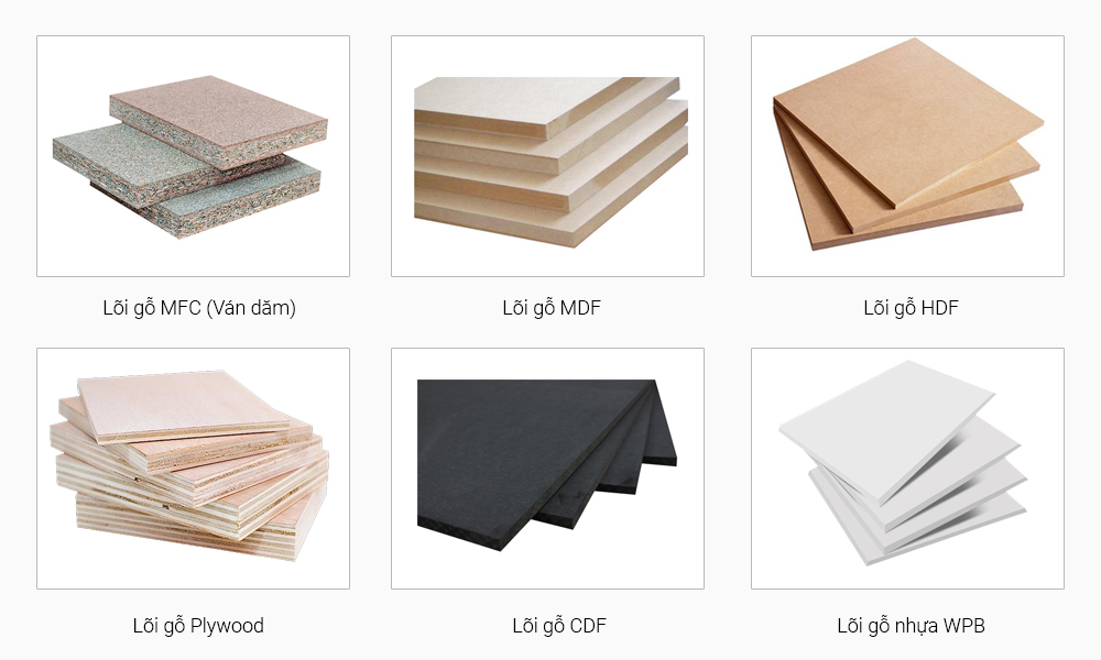 engineered wood board layers